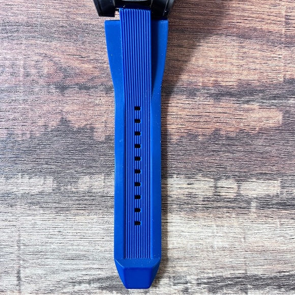 Men's Citizen Eco-Drive BRT Chronograph Watch Navy Blue Band - Picture 4 of 9